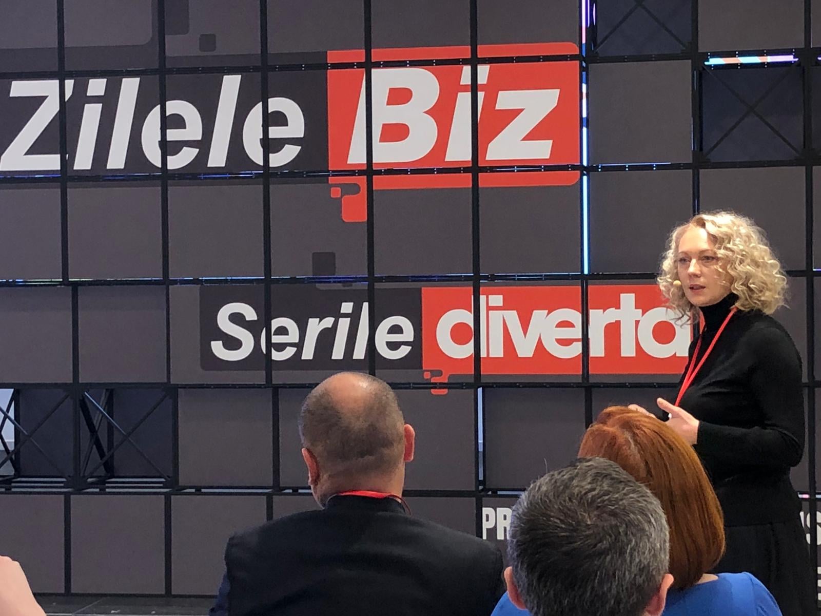 Diana Calfa, Managing Partner Morphoza, Speaker @ Zilele BIZ, Innovation Day