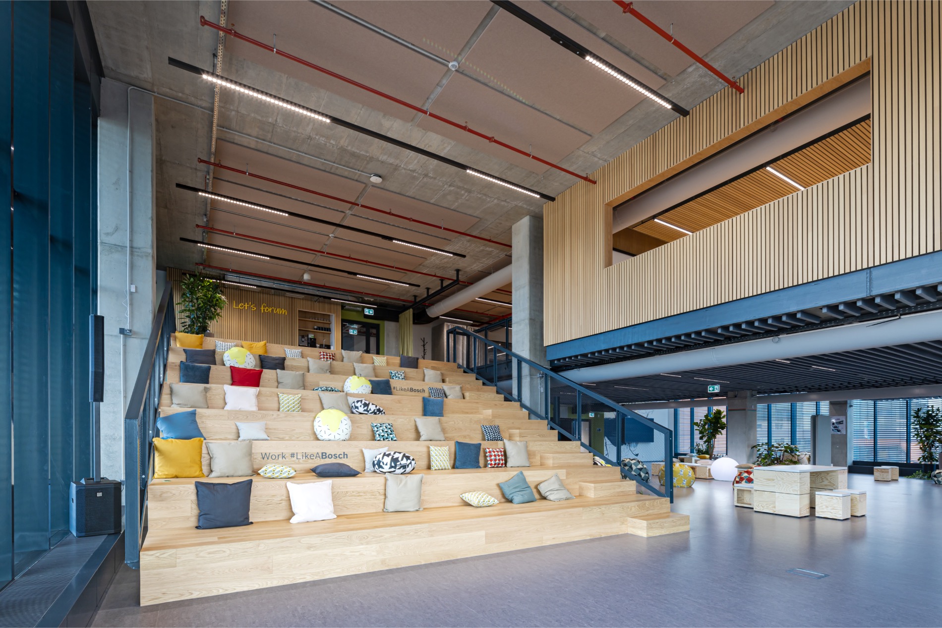 Bosch Engineering Center Cluj – Coworking Hub